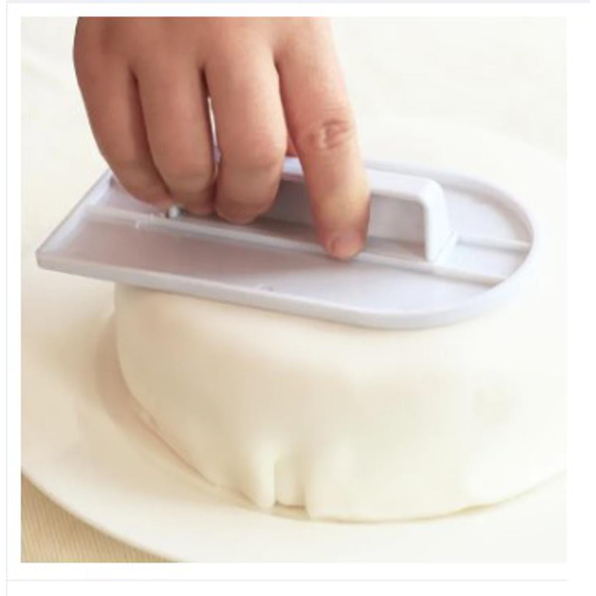 Picture of 1pcs Smoothing Tool Cake Decorate Smoother Polisher DIY Baking Tools Decorating -Multicolor