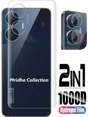 Picture of 2in1 Back Protector Combo Pack for Realme Narzo N55 (Back Hydrogel Poly Protector+Camera Lens Protector)