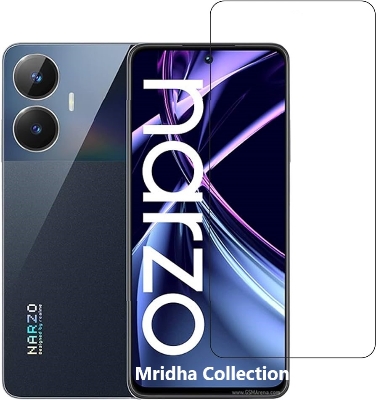 Picture of 3in1 Protector Combo Pack for Realme Narzo N55 (Clear Screen Protector Glass+Back Hydrogel Protector Poly+Camera Lens Protector)