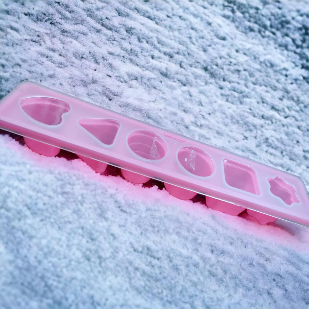 Picture of Ice Cube Maker Tray 6 Grid Random Design BP Ice Box For Freezing -Multicolor