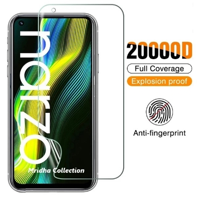 Picture of 2in1 Protector Combo Pack for Realme Narzo N55 (Front Hydrogel Screen Protector Poly+Camera Lens Protector)