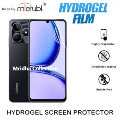 Picture of Realme Narzo N53 (RMX3761) TPU Protective Film Hydrogel Front Poly Protector Screen Protector Anti-Shatter / High Definition (Front Poly)