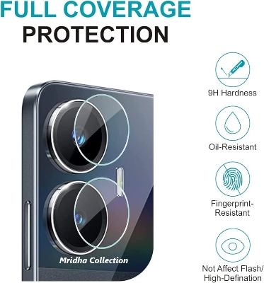 Picture of Realme Narzo N55 Back Camera Lens Screen Protector Rear Camera Lens Screen Protector,Upgraded HD,Clear Scratch Resistant(Nano Poly)