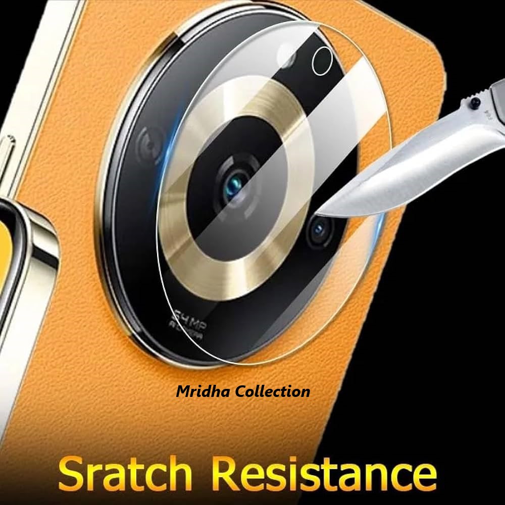 Picture of Realme Narzo 60 Pro 5G Back Camera Lens Screen Protector Rear Camera Lens Screen Protector,Upgraded HD,Clear Scratch Resistant(Nano Poly)