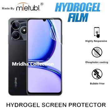 Picture of 2in1 Protector Combo Pack for Realme Narzo N53 (RMX3761) (Front Hydrogel Screen Protector Poly+9h Camera Lens Protector)