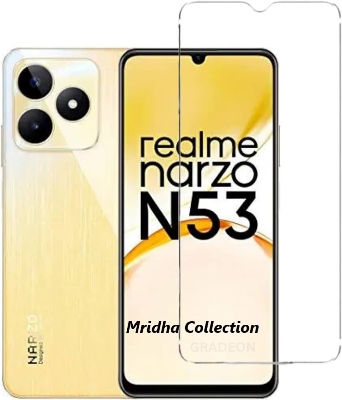 Picture of 3in1 Protector Combo Pack for Realme Narzo N53 (RMX3761) (Clear Screen Protector Glass+Back Hydrogel Protector Poly+Camera Lens Protector)