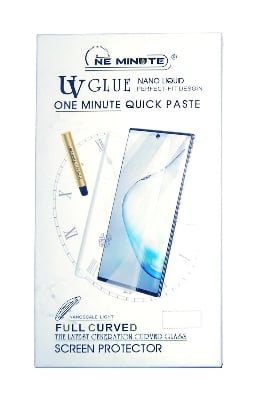 Picture of Honor X9B UV Tempered Glass Full Coverage Curved Gorilla Screen Protector with UV Light Liquid Glue A+ Grade Borderless Clear (Honor X9B)
