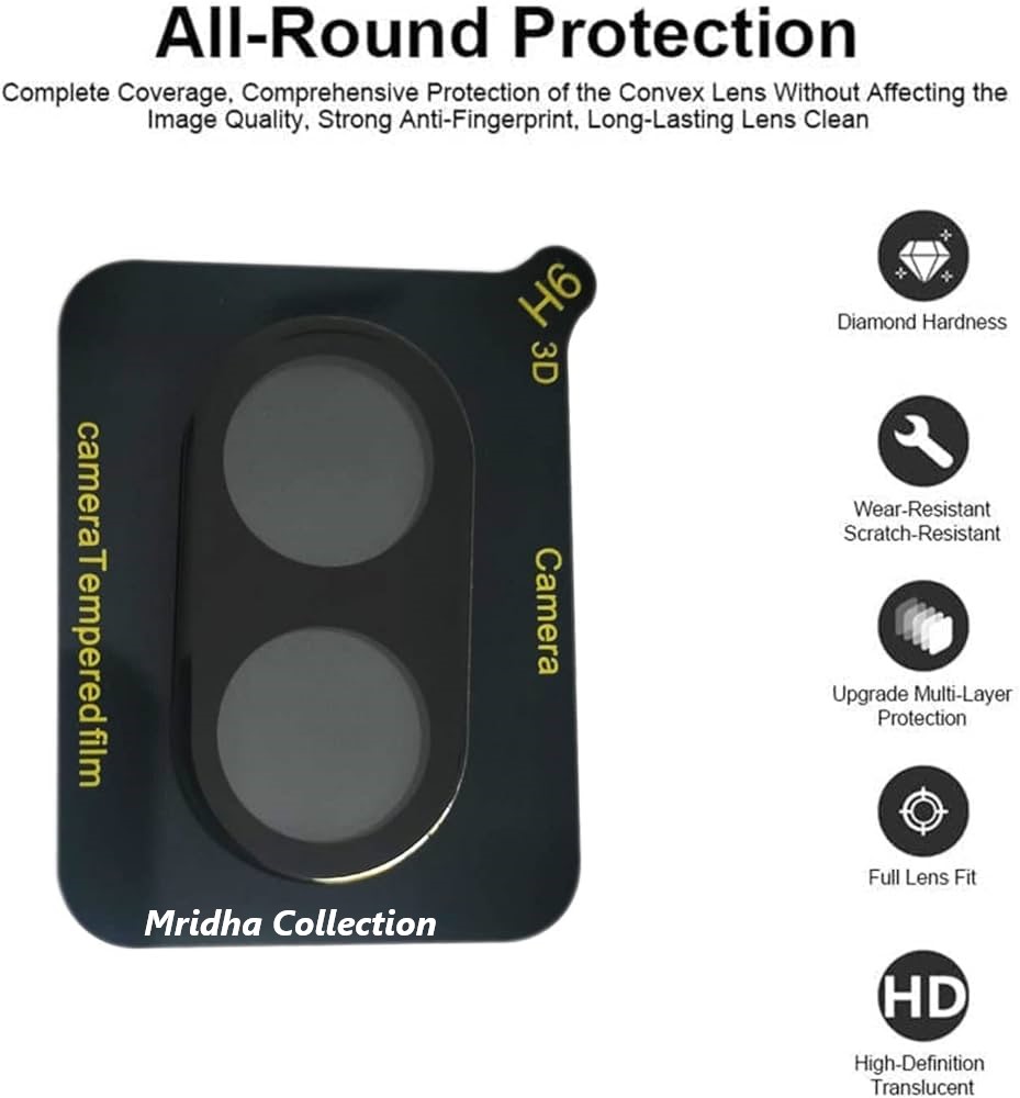 Picture of 2in1 Back Protector Combo Pack for Realme Narzo N55 (Back Hydrogel Poly Protector+9h Camera Lens Protector)