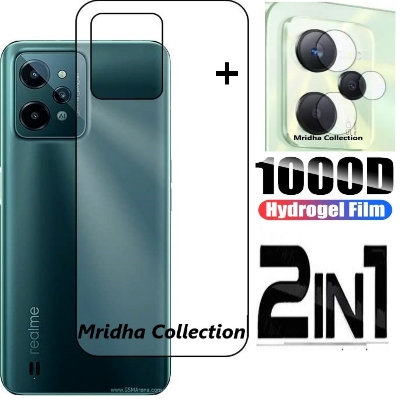 Picture of 2in1 Back Protector Combo Pack for Realme C35 (Back Hydrogel Poly Protector + Camera Lens Protector)