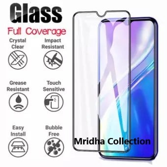 Picture of Realme C35 Premium Full Coverage Glass Protector Tempered Glass Screen Protector 9H Hardness