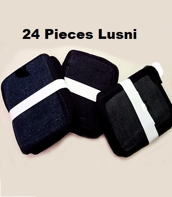 Picture of 24 pieces Pot holders  lusni 24 pcs -Multicolor