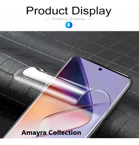 Picture of 3in1 Protector Combo Pack for Infinix Note 40 Pro 5G (Front Hydrogel Screen Protector Poly + Back Hydrogel Poly Protector + Camera Lens Protector)