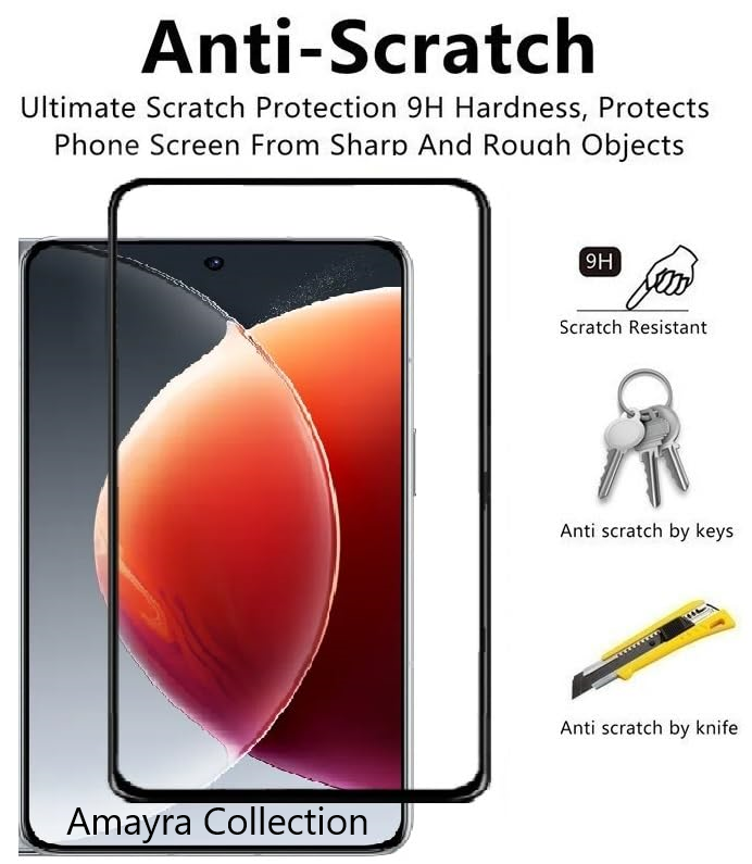 Picture of Tecno Camon 30 (5D 9D 11D 13D 21D) Screen Protector Tempered Glass Film 9H Hardness Full Coverage No Bubbles and Fingerprint Scratch-Resistant