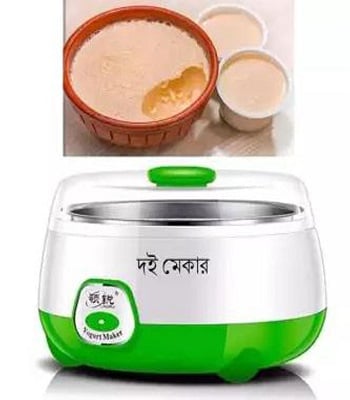 Picture of Doi Maker 15 Watt (ABS + PP) Material Automatic Yogurt (Doi) Maker with 8-12 Hours Preparation Time -Multicolor