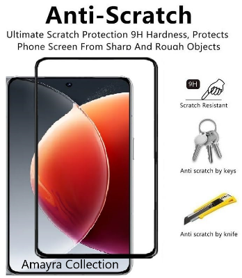 Picture of Tecno Camon 30 Pro (5D 9D 11D 13D 21D) Screen Protector Tempered Glass Film 9H Hardness Full Coverage No Bubbles and Fingerprint Scratch-Resistant