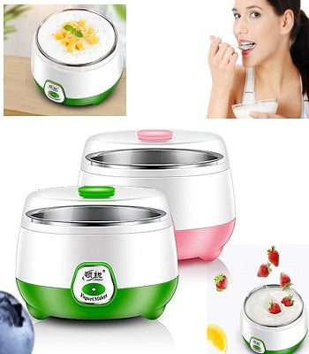 Picture of Doi Maker 15 Watt (ABS + PP) Material Automatic Yogurt (Doi) Maker with 8-12 Hours Preparation Time -Multicolor
