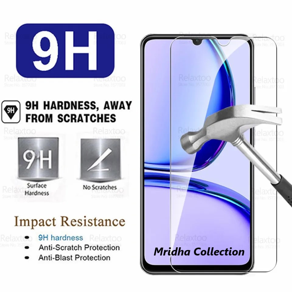 Picture of 2in1 Protector Combo Pack for Realme C53 (RMX3760) (Clear Screen Protector Glass+9h Camera Lens Protector)