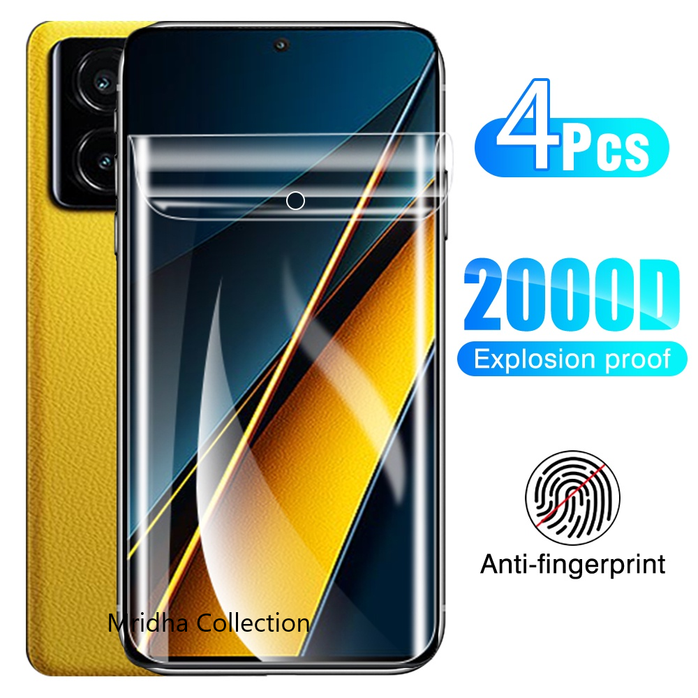 Picture of Tecno Camon 30 TPU Protective Film Hydrogel Front Poly Protector Screen Protector Anti-Shatter / High Definition (Front Poly)