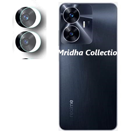 Picture of 2in1 Protector Combo Pack for Realme C55 (RMX3710) (5d Full Screen Protector Glass+Camera Lens Protector)