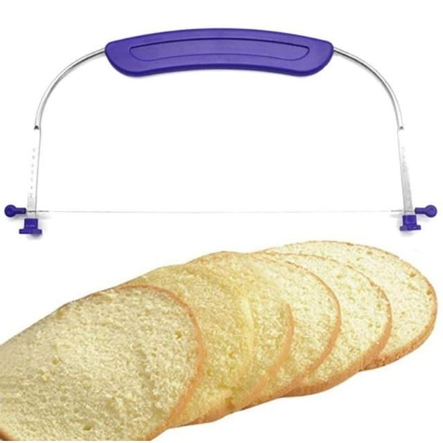 Picture of Premium cake wire cutter slicer cake layer slicing tool knife wire cutting tool cake leveler -Multicolor