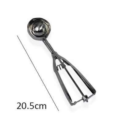 Picture of MetaI SS ICE CREAM SCOOP -Silver