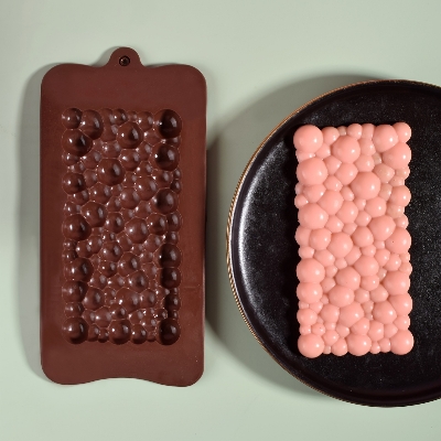Picture of Chocolate bubble mould silicon -Multicolor