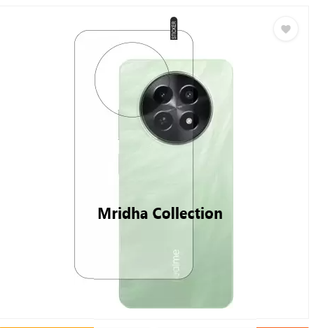Picture of 3in1 Protector Combo Pack for Realme C65 5G (Premium Full Screen Protector Glass+Back Hydrogel Protector Poly+9h Camera Lens Protector)