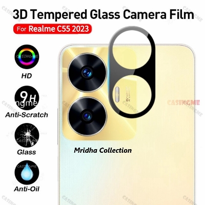 Picture of 3in1 Protector Combo Pack for Realme C55 (RMX3710) (Clear Screen Protector Glass+Back Hydrogel Protector Poly+9h Camera Lens Protector)
