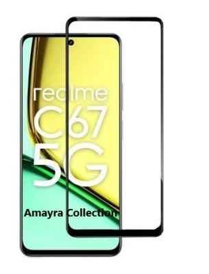 Picture of 2in1 Protector Combo Pack for Realme C67 4G (RMX3890) (5d Full Screen Protector Glass+Camera Lens Protector)