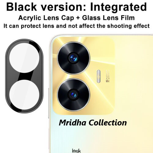 Picture of Realme C55 (RMX3710) Back 9H Full Camera Lens Protector Rear 9H 3D Camera Lens Protector,Upgraded HD,Clear Scratch Resistant [With Photo Friendly Flash Cut]