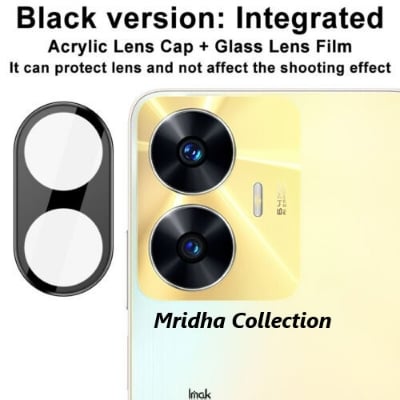 Picture of Realme C55 (RMX3710) Back 9H Full Camera Lens Protector Rear 9H 3D Camera Lens Protector,Upgraded HD,Clear Scratch Resistant [With Photo Friendly Flash Cut]