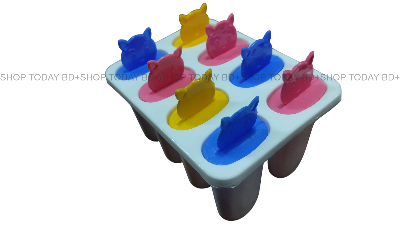 Picture of 8 Hole Ice Cream Maker/Ice cream Maker Box/Ice cream Box/Ice Box 8 Pieces Set -Item -White