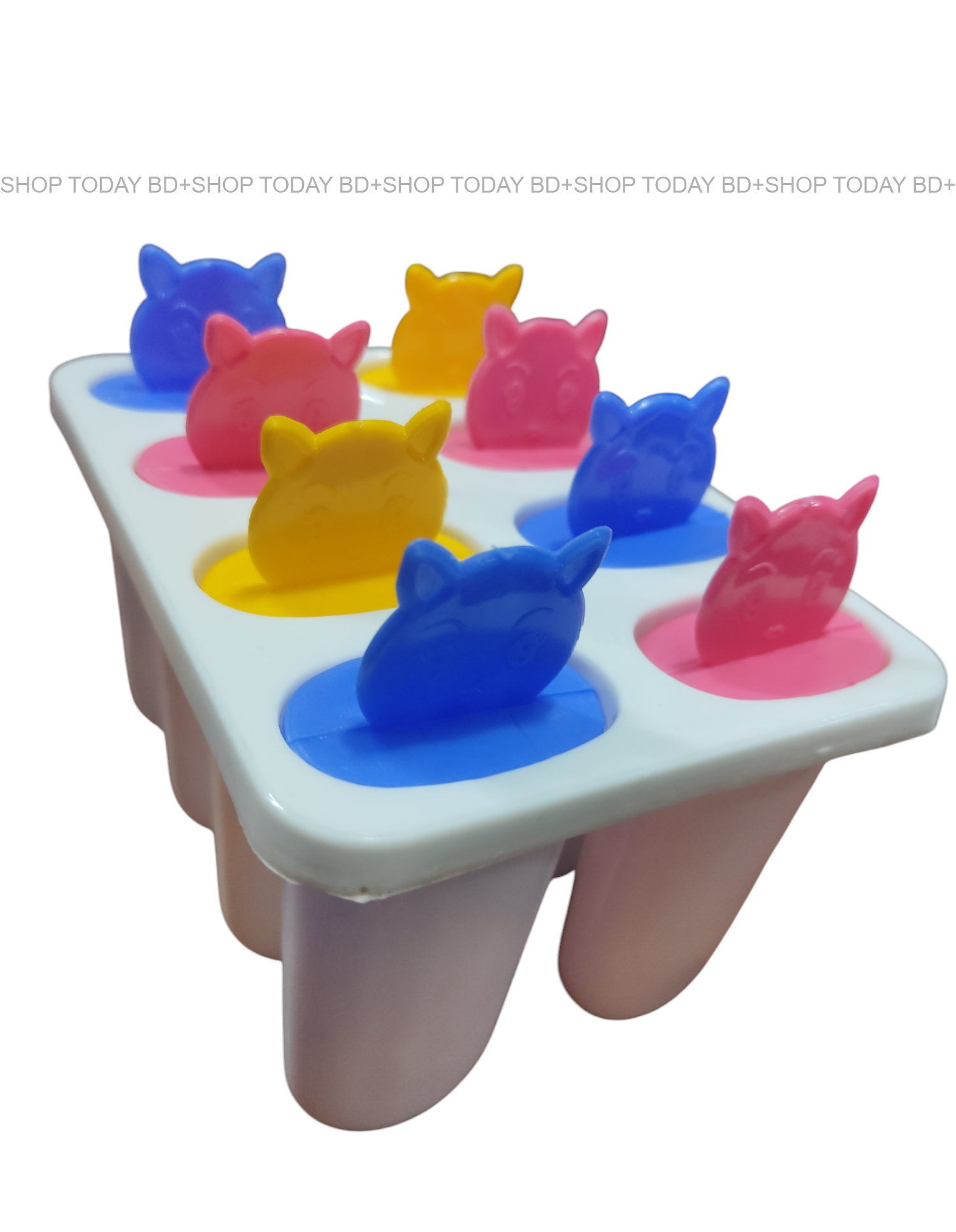 Picture of 8 Hole Ice Cream Maker/Ice cream Maker Box/Ice cream Box/Ice Box 8 Pieces Set -Item -White