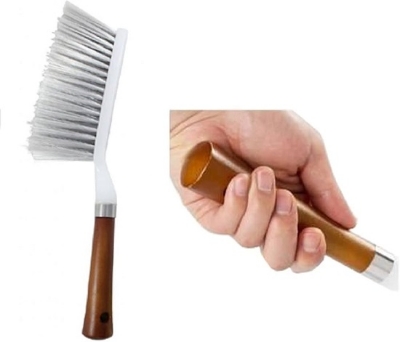 Picture of Cleaning Duster Brush(Car &Carpet) with Good Grip with Hard and Long Bristles, 14" long -Multicolor