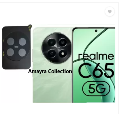 Picture of 2in1 Protector Combo Pack for Realme C65 5G (Premium Full Screen Protector Glass+9h Camera Lens Protector)