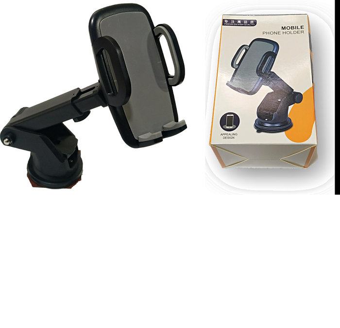 Picture of Universal Car Mount Holder for Mobile Phone with Suction Cup Rotating 360 Degree -Black