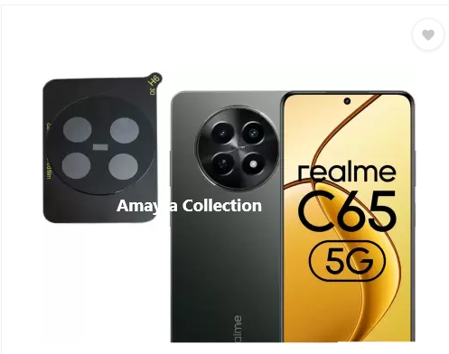 Picture of 2in1 Protector Combo Pack for Realme C65 5G (Front Hydrogel Screen Protector Poly+9h Camera Lens Protector)