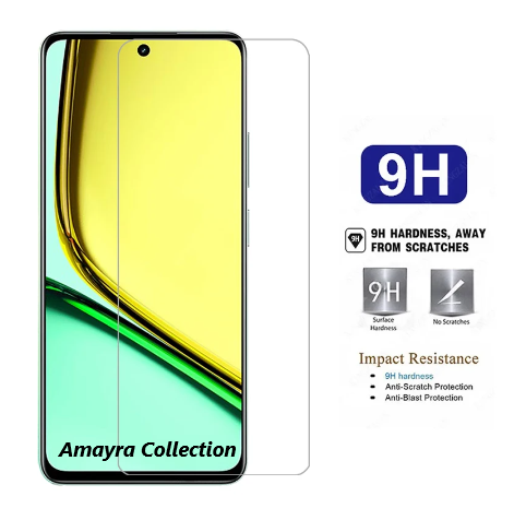 Picture of 2in1 Protector Combo Pack for Realme C65 5G (Clear Screen Protector Glass+Camera Lens Protector)