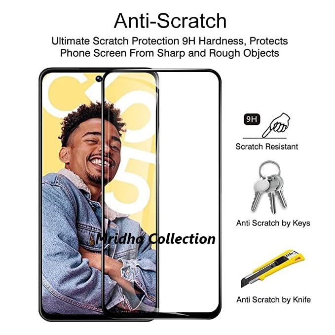 Picture of 3in1 Protector Combo Pack for Realme C55 (RMX3710) (5d Full Screen Protector Glass+Back Hydrogel Protector Poly+9h Camera Lens Protector)