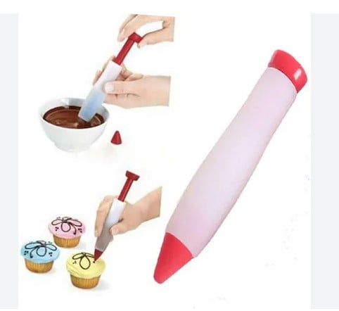 Picture of Silicon chocolate pen for Baking Design -Multicolor