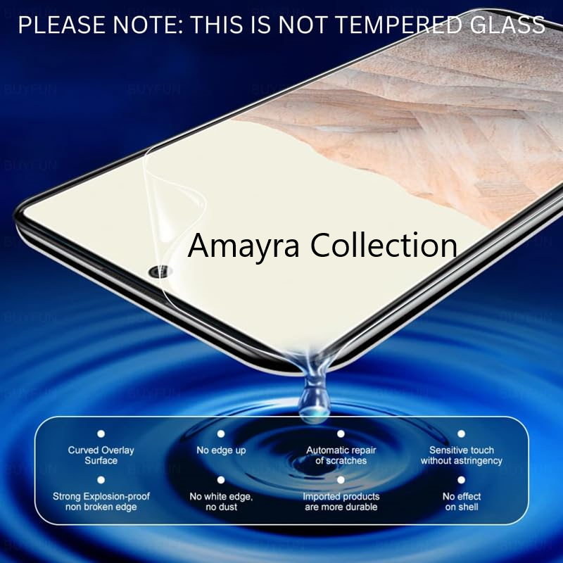 Picture of Infinix Note 40 Pro 5G TPU Protective Film Hydrogel Front Poly Protector Screen Protector Anti-Shatter / High Definition (Front Poly)