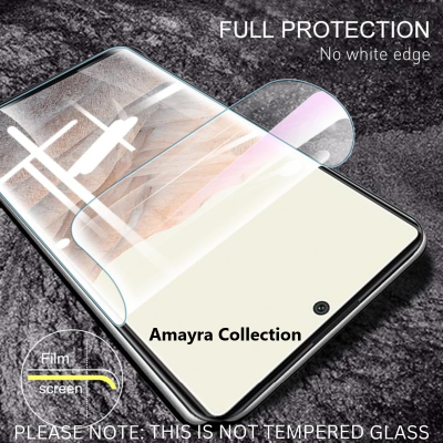 Picture of Infinix Note 40 Pro 5G TPU Protective Film Hydrogel Front Poly Protector Screen Protector Anti-Shatter / High Definition (Front Poly)