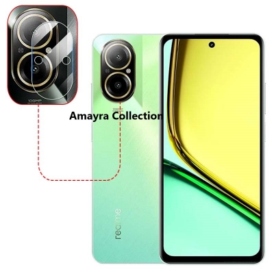 Picture of Realme C67 4G (RMX3890) Back Camera Lens Screen Protector Rear Camera Lens Screen Protector,Upgraded HD,Clear Scratch Resistant(Nano Poly)
