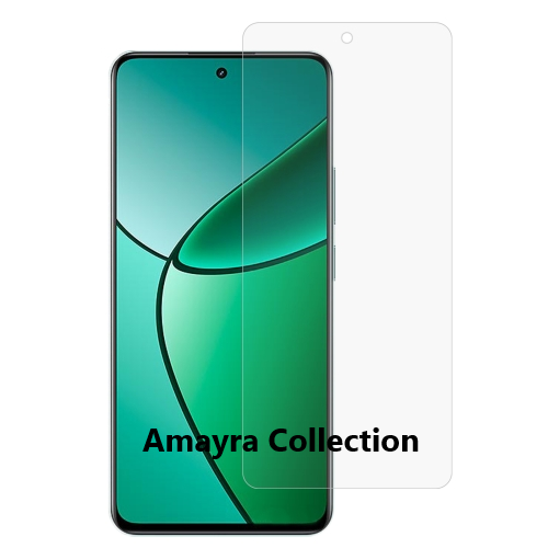 Picture of Realme 12 4G Screen Protector 3D Tempered Clear Screen protector Premium Product Gorilla Glass Transparent Clear Ultra Thin - Durable & Scratch Resistant - Easy to Install