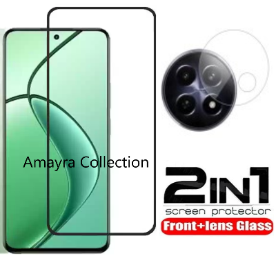 Picture of 2in1 Protector Combo Pack for Realme C65 5G (5d Full Screen Protector Glass+Camera Lens Protector)