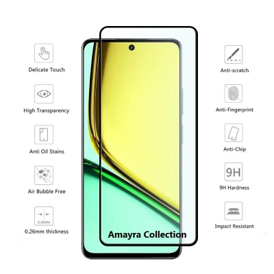 Picture of 2in1 Protector Combo Pack for Realme C65 5G (5d Full Screen Protector Glass+Camera Lens Protector)