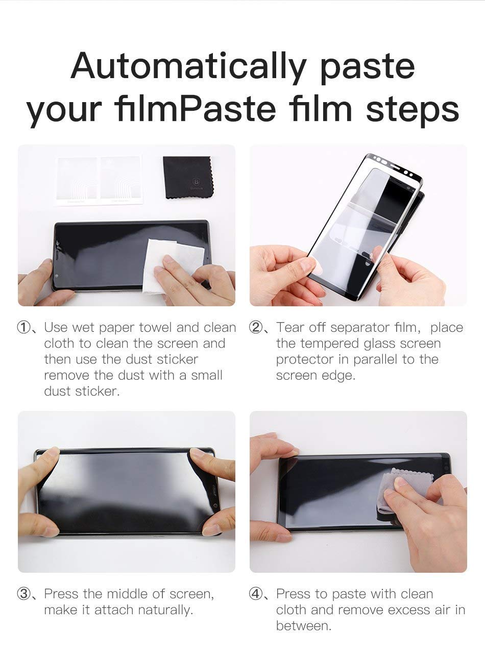 Picture of Samsung Galaxy S25 5G (5D 9D 11D 13D 21D) Screen Protector Tempered Glass Film 9H Hardness Full Coverage No Bubbles and Fingerprint Scratch-Resistant