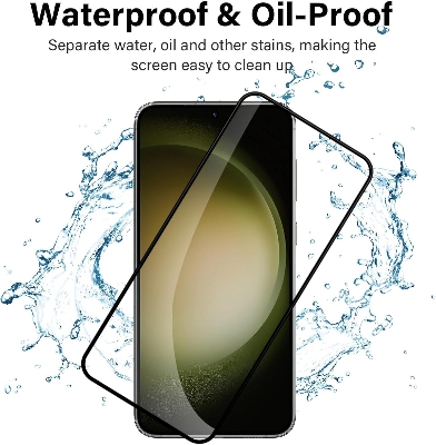 Picture of Samsung Galaxy S25 Ultra 5G Premium Full Coverage Glass Protector Tempered Glass Screen Protector 9H Hardness