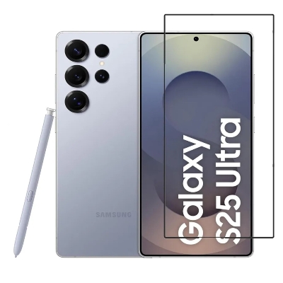 Picture of 2in1 Protector Combo Pack for Samsung Galaxy S25 Ultra 5G(5d Full Screen Protector Glass + 3D Camera Lens Protector)