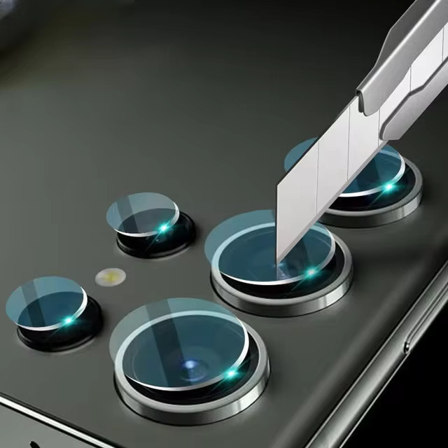 Picture of Samsung Galaxy S25 Ultra 5G Back Camera Lens Screen Protector Rear Camera Lens Screen Protector,Upgraded HD,Clear Scratch Resistant(Nano Poly)